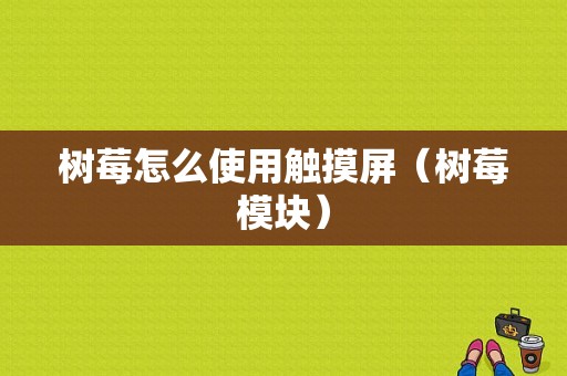 树莓怎么使用触摸屏（树莓模块）