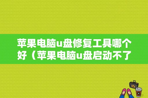 苹果电脑u盘修复工具哪个好（苹果电脑u盘启动不了怎么办）