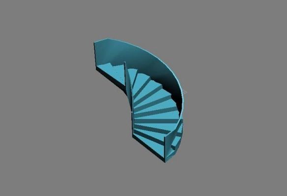 3dmax哪个版本有螺旋楼梯（3dmax做螺旋楼梯）-图1