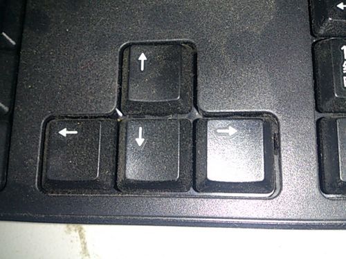 电脑上下键是哪个（电脑中上下键怎么调可以按）