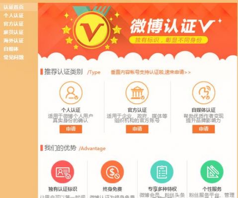 微博认证哪个好(微博认证哪种比较好?)-图1 微博认证哪个好(微博认证哪种比较好?)-图1