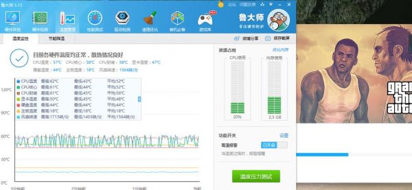 bios测cpu的温度和鲁大师哪个准（鲁大师cpu温度测试）