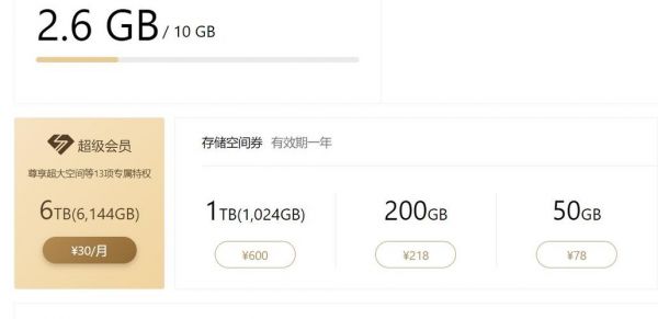 哪个云盘的内存大(哪个云盘性价比高)-图2 哪个云盘的内存大(哪个云盘性价比高)-图2