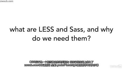 less和sass哪个更好(less和sass哪个用的多)-图1 less和sass哪个更好(less和sass哪个用的多)-图1