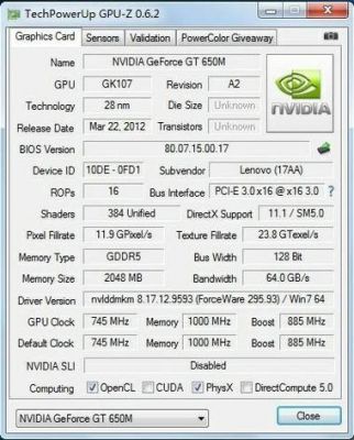 包含gt650m和gtx850m哪个好的词条