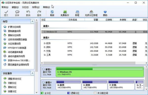 免费硬盘分区软件哪个好（免费的分区软件）