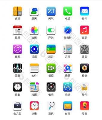 手机icon图标包在哪个好（手机app icon）