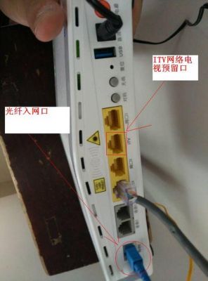 光猫哪个口连路由器（光猫哪个口插路由器）