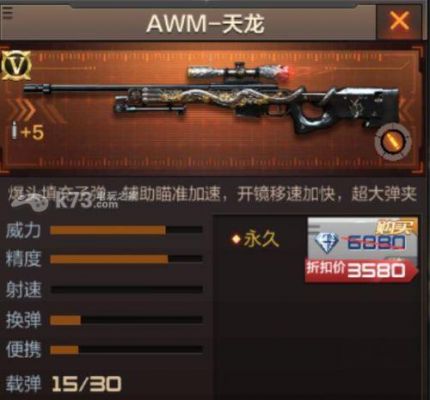 穿越火线awma和天龙哪个好（awm天龙cfstar皮肤）