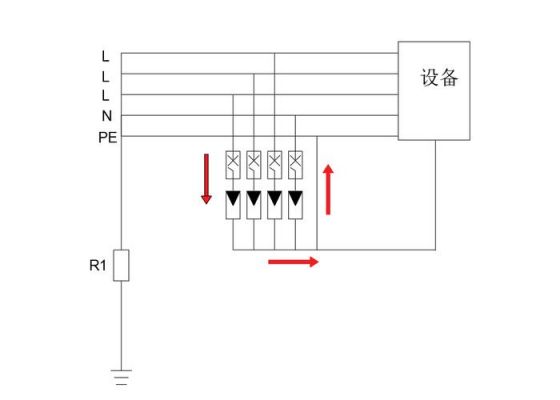 网口的浪涌标准（网络浪涌保护器接线图）