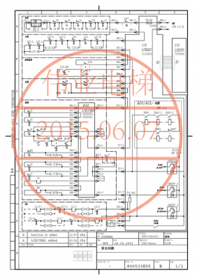 通力安全回路怎么短接（通力安全回路图纸中文）-图1