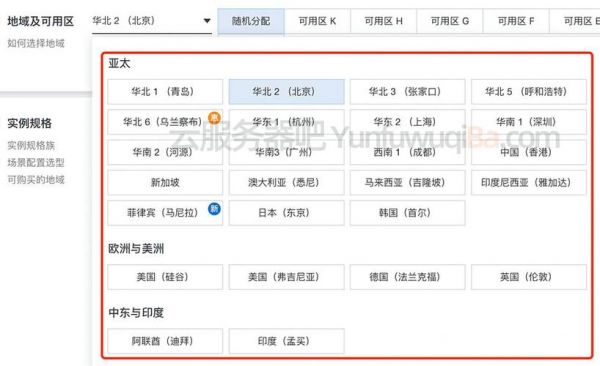阿里云选哪个地域(阿里云选址)-图1 阿里云选哪个地域(阿里云选址)-图1