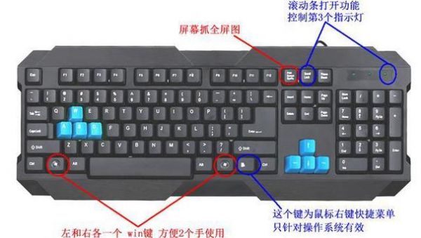 键盘上放大键是哪个键（键盘上的键的各个用途）