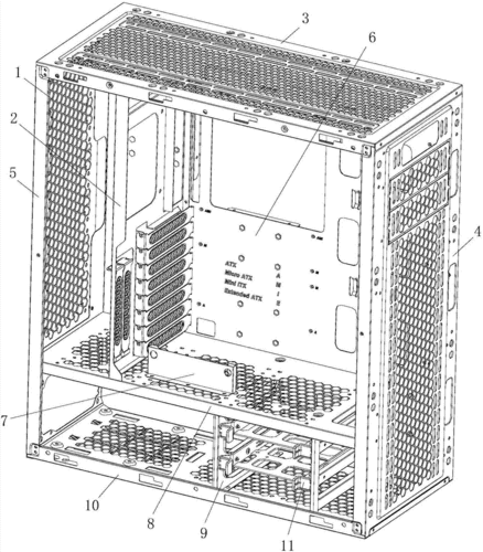 计算机机箱结构标准（计算机机箱结构标准图）-图1