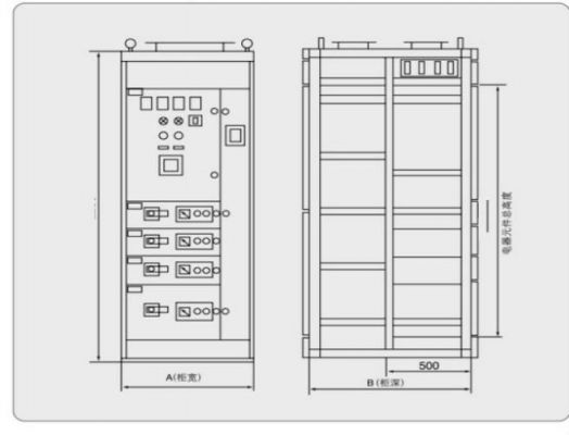 标准ggd柜门尺寸（ggd标准柜柜体尺寸图）