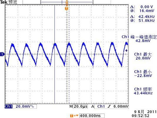 输出纹波标准（纹波系数,输出电压与输入频率的关系）-图1