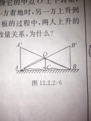 如图是标准翘翘板的示意图（如图是跷跷板的示意图,支柱oc）