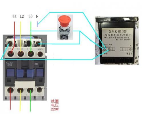 接触器怎么无线控制（接触器怎么接控制线）