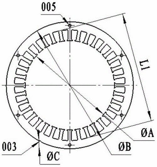 定子槽小槽与标准槽(定子槽面积计算)-图1 定子槽小槽与标准槽(定子槽面积计算)-图1