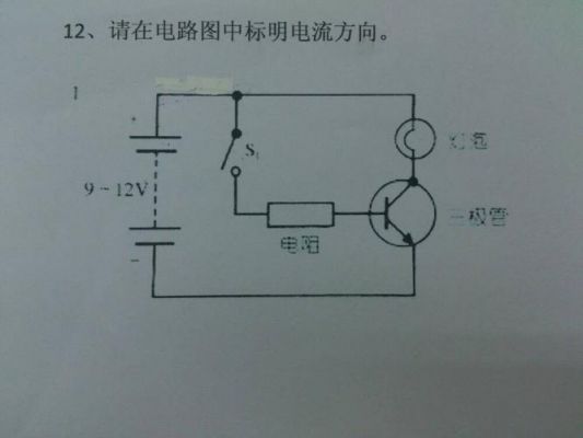 标准电路图标注（电路图中标注的电流方向是）