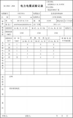 电缆标准性预防性实验(电缆预防性试验的合格标准是)-图3 电缆标准性预防性实验(电缆预防性试验的合格标准是)-图3