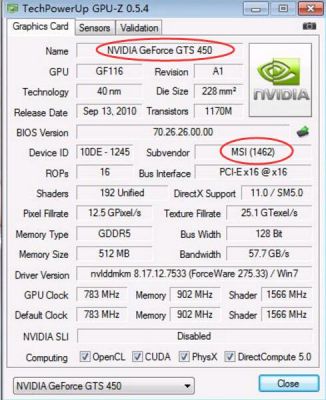 gtx260和gts450哪个好的简单介绍
