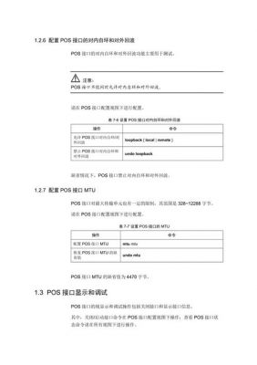 pos接口标准(pos接口配置命令)-图2 pos接口标准(pos接口配置命令)-图2