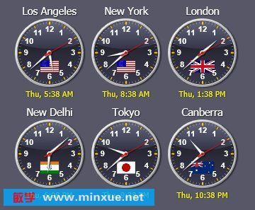 世界时钟标准（世界时钟对照表简称）-图2