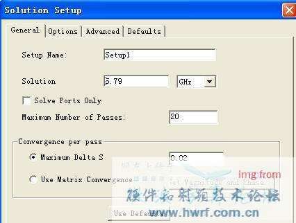 HFSS怎么设置setup(hfss怎么设置材料)-图3 HFSS怎么设置setup(hfss怎么设置材料)-图3