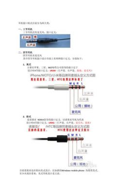 耳机标准的接口定义（耳机标准的接口定义为）