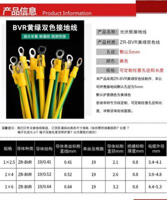 标准地线材料（地线的粗细有要求国标）