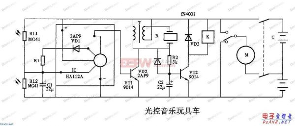 玩具电路怎么连接（玩具电路图）