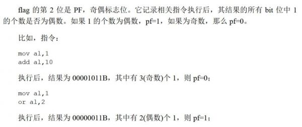 奇偶标志位怎么用(奇偶标志位p的值)-图1 奇偶标志位怎么用(奇偶标志位p的值)-图1