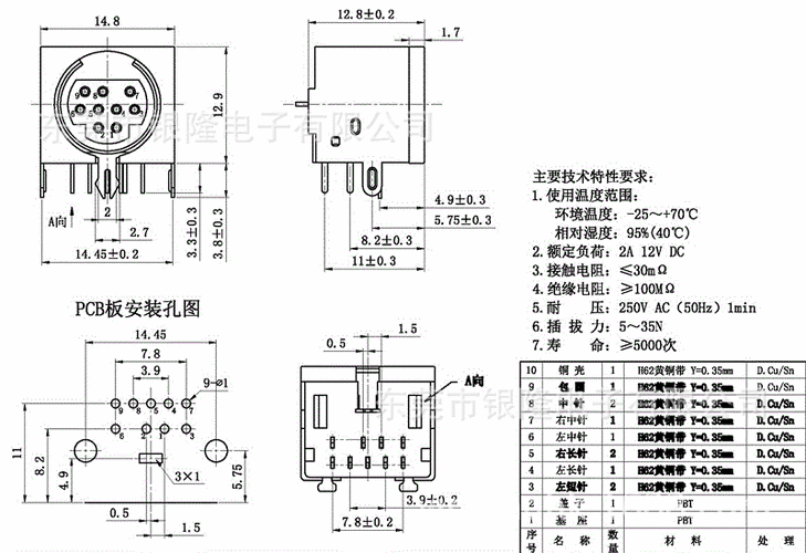 9针d型插头标准（9针d型插头标准是多少）