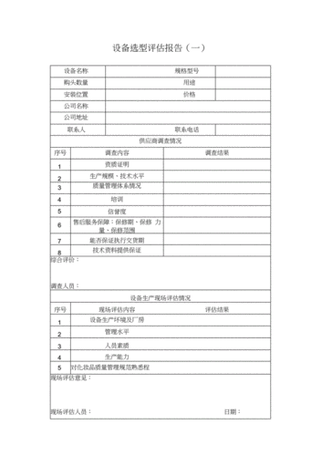 it设备选型报告(设备选型报告模板)-图2 it设备选型报告(设备选型报告模板)-图2