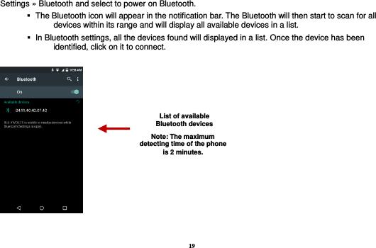 显示bluetooth设备（bluetoothnotification）