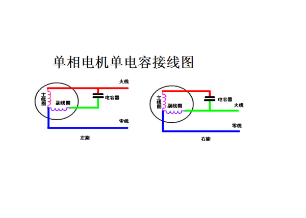 电容接线标准（电容接线标准图）