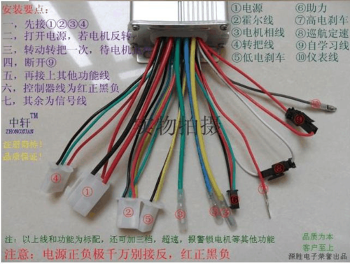 电动车控制器标准(电动车控制器标准接线图)-图2 电动车控制器标准(电动车控制器标准接线图)-图2