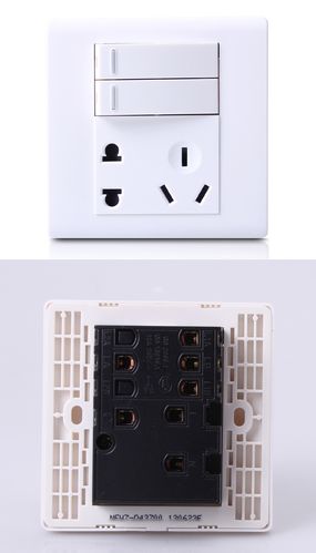 双开5孔开关怎么接线(双开五孔开关怎么接线控制插座)-图1 双开5孔开关怎么接线(双开五孔开关怎么接线控制插座)-图1
