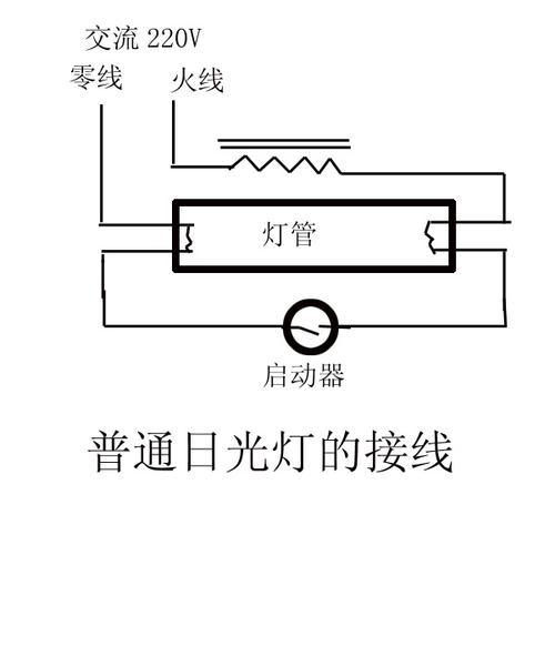 安装日光灯怎么接线(日光灯安装线路图)-图3 安装日光灯怎么接线(日光灯安装线路图)-图3