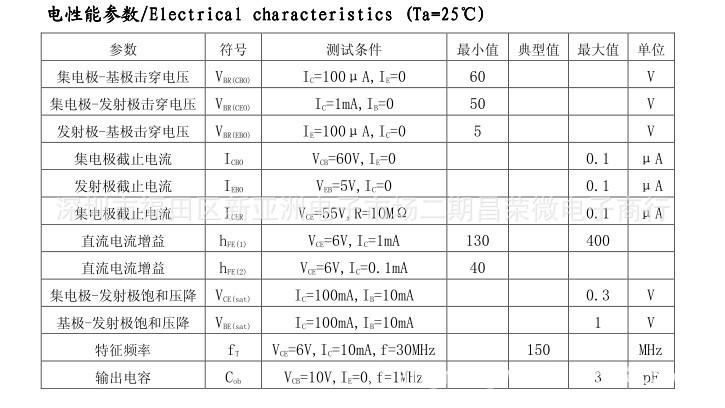 三极管来料测试标准的简单介绍-图2 三极管来料测试标准的简单介绍-图2
