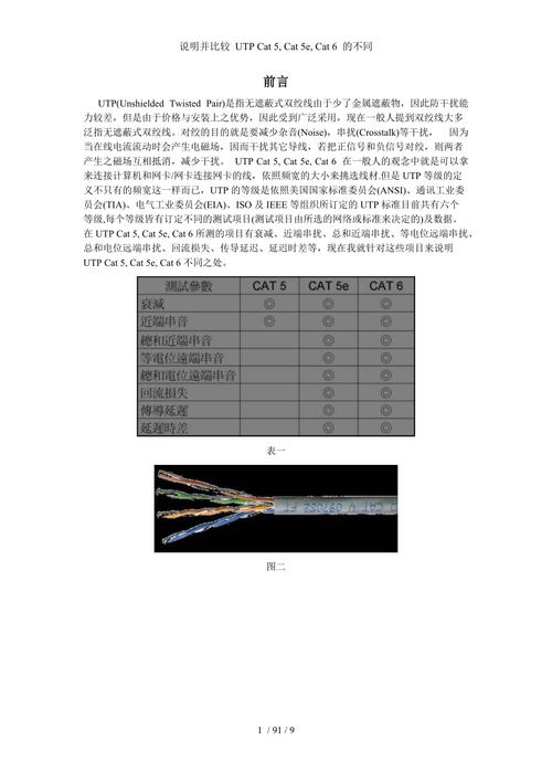 5个种类的utp标准(utp的分类)-图2 5个种类的utp标准(utp的分类)-图2
