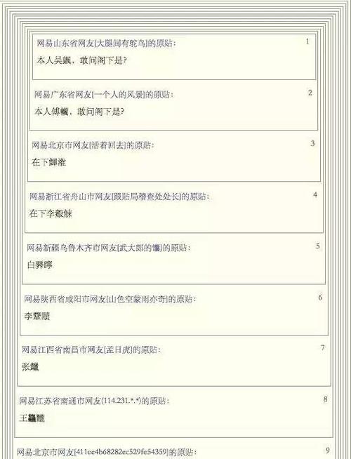 网易跟帖设备名称(网易跟帖保留地址是怎么回事)-图2 网易跟帖设备名称(网易跟帖保留地址是怎么回事)-图2