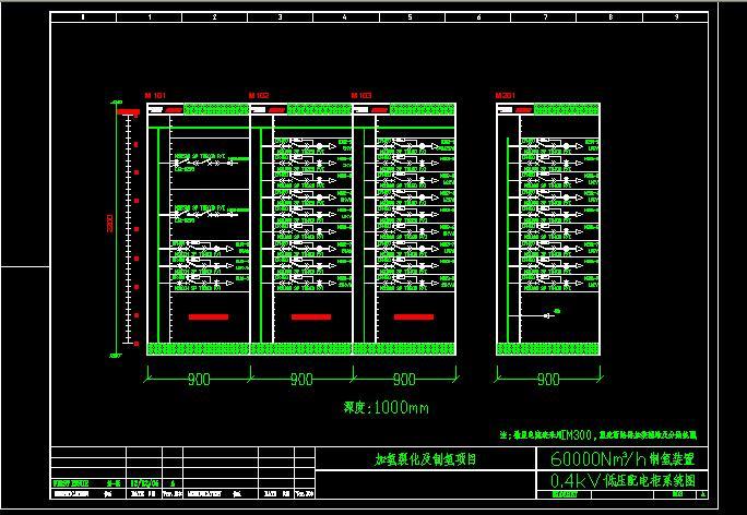 标准配电室（标准配电室电柜分布图）-图1