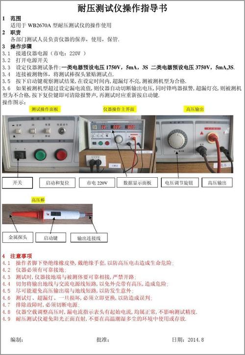 电子产品耐压测试标准（电器产品耐压测试）