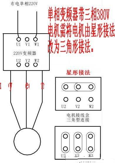 电机怎么接51芯片（51k90gns电机接线图）-图3
