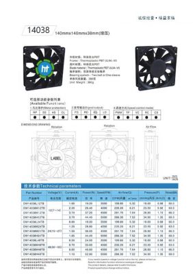 ul507电风扇标准（风扇选型手册）