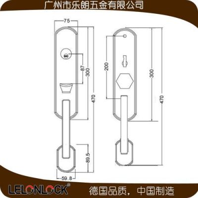 标准锁柄直径（锁规格尺寸）-图3