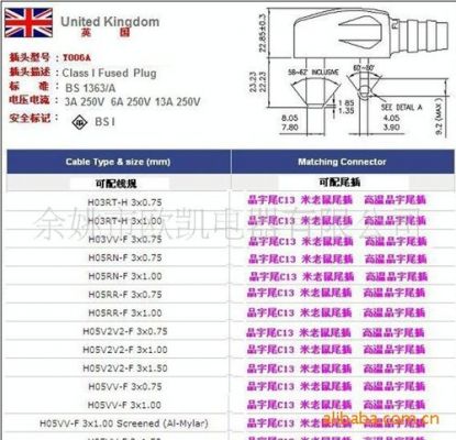 英国标准插头（英国标准插头接线）-图2