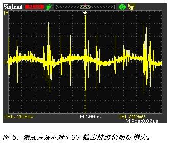 mcu电源纹波标准（电源纹波测量方法）
